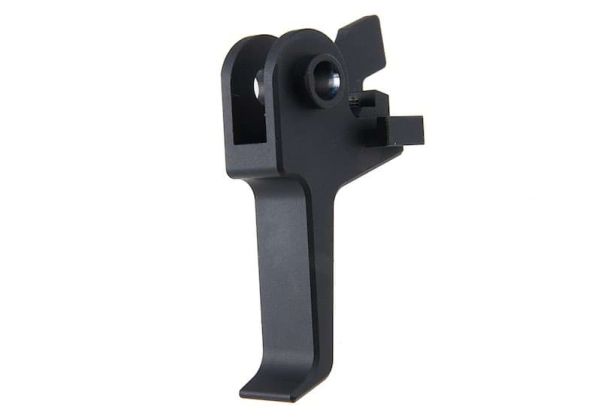 Revanchist Airsoft 調整式フラットトリガー（Umarex (VFC) MP5シリーズ用、3ラウンドバーストなし） - ブラック