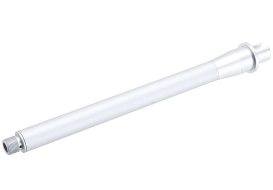 Revanchist Airsoft Tokyo Marui MWS アウターバレルセット (10.5インチ、アルミ、マット銀(ぎん))