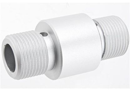 Revanchist Airsoft Tokyo Marui MWS アウターバレルセット (10.5インチ、アルミ、マット銀(ぎん))