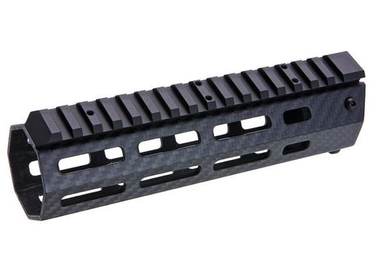Revanchist Airsoft Tokyo Marui M4 MWS 軽量カーボンファイバーハンドガード (長さ: 7インチ)
