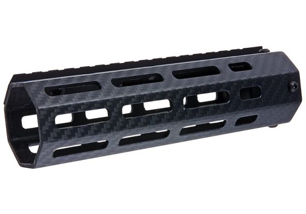Revanchist Airsoft Tokyo Marui M4 MWS 軽量カーボンファイバーハンドガード (長さ: 7インチ)