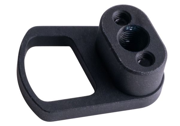 Revanchist Airsoft Tokyo Marui MWS GBB マグリリース (タイプ D、ブラック)