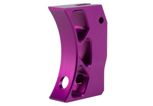 Revanchist Airsoft Hi Capa GBB カーブトリガー (タイプE、アルミニウム / アルミ、紫)