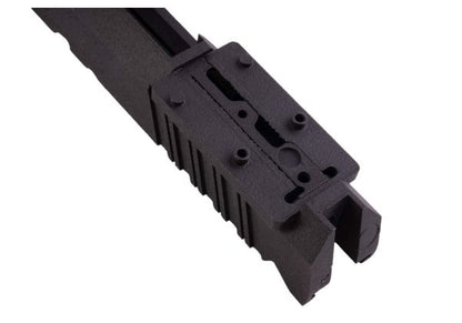 Revanchist Airsoft Hi Capa GBB 3Dプリント 5.1インチ キャリーオプティックGBBスライド (タイプA、ブラック)
