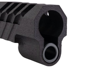 Revanchist Airsoft Hi Capa GBB 3Dプリント 7インチ オープンGBBスライドキット「Keep Pace」 - ブラック