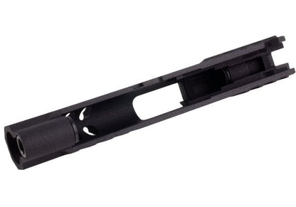 Revanchist Airsoft Hi Capa GBB 3Dプリント 7インチ オープンGBBスライドキット「Keep Pace」 - ブラック
