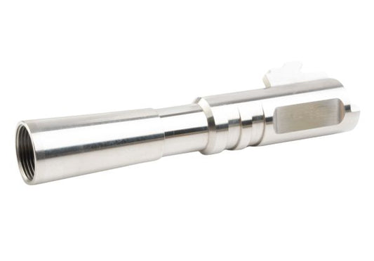 Revanchist Airsoft Tokyo Marui HI-CAPA 4.3 エアソフト GBB コンペンセイター アウターバレル (ステンレススチール)