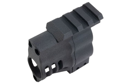 Revanchist Airsoft ARES S&W 686 2インチ リボルバー 3Dプリント RMR 光学マウント（コンペンセイターセット付き）- BK