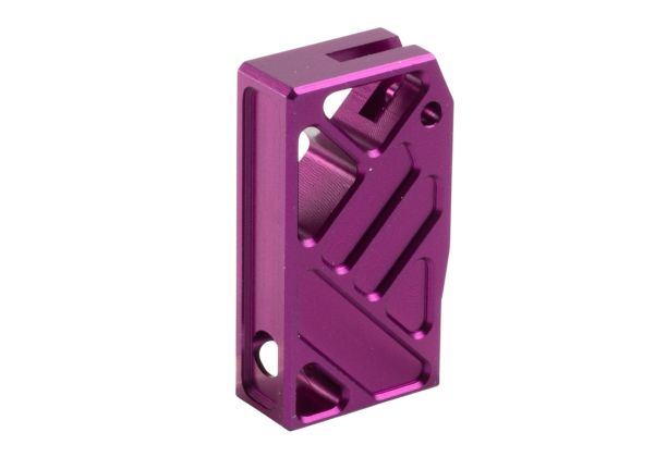 Revanchist Airsoft Hi Capa GBB フラットトリガー (タイプH、アルミニウム / アルミ、紫)
