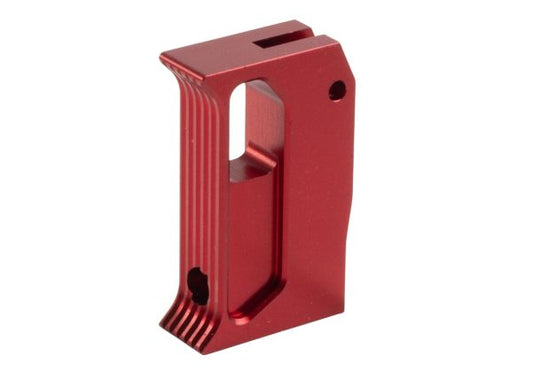 Revanchist Airsoft Hi Capa GBB フラットトリガー (タイプI、アルミニウム / アルミ、赤)