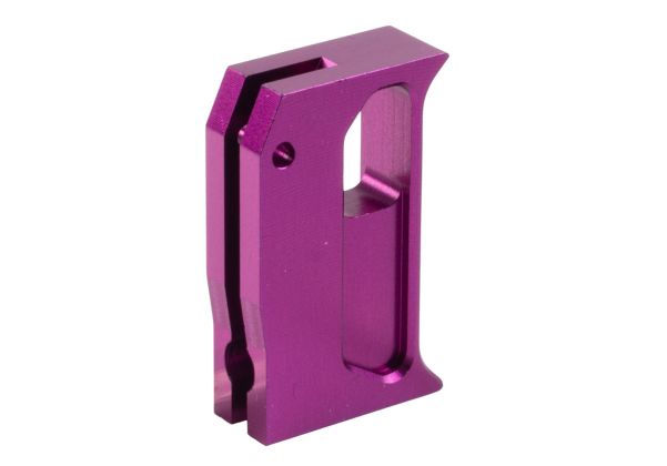 Revanchist Airsoft Hi Capa GBB フラットトリガー (タイプ I、アルミニウム / アルミ、紫)
