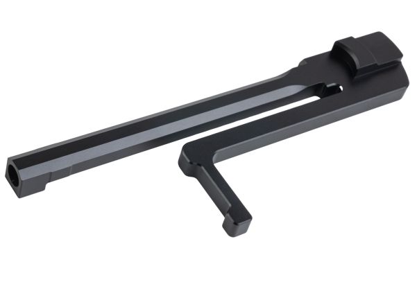 Revanchist Airsoft Tokyo Marui MWS GBBR 実戦射撃用サイドチャージングハンドル (CNCアルミ製、ブラック)