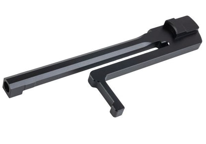 Revanchist Airsoft Tokyo Marui MWS GBBR 実戦射撃用サイドチャージングハンドル (CNCアルミ製、ブラック)