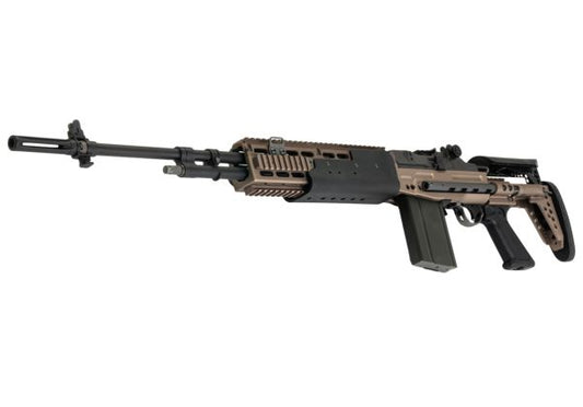 RA-TECH カスタム WE M14 EBR MOD0 GBB LV3 GBB エアソフトライフル (チタンカラー) - ロング Ver.
