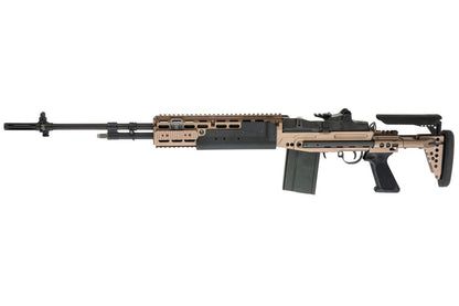 RA-TECH カスタム WE M14 EBR MOD0 GBB LV3 GBB エアソフトライフル (チタンカラー) - ロング Ver.