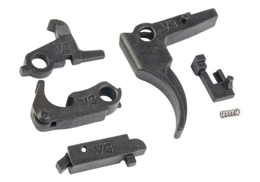 RA Tech WE SCAR L V3 GBB スチールトリガーアセンブリー - ブラック