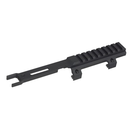 Army Force アルミ M-Lok スコープマウントベース MP5K AEG 用 (AF-RAS065)- ブラック