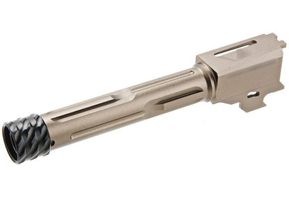 RGW SIG Sauer M18 GBB KI ス赤バレル - グレー (14mm CCW、アルミニウム / アルミ)