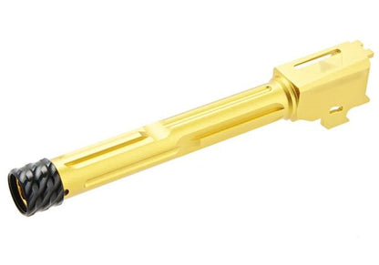 RGW SIG Sauer M17 GBB KI ス赤バレル - ティン金(きん) (14mm CCW、アルミニウム / アルミ)