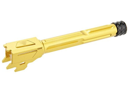 RGW SIG Sauer M17 GBB KI ス赤バレル - ティン金(きん) (14mm CCW、アルミニウム / アルミ)