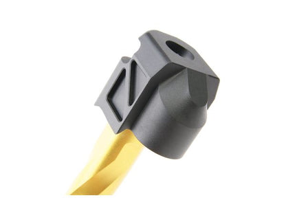 RGW PMM グロック コンペンセイター バレルセット (ショートバージョン) VFC (Umarex) グロック 45 Gen 5 GBB ピストル用 - 金(きん)