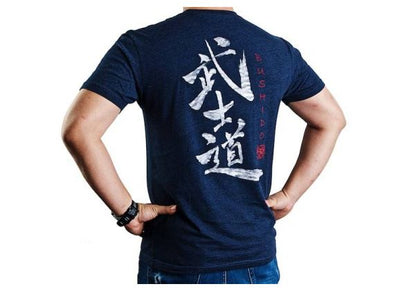 RONIN TACTICS 武士道 Tシャツ (ネイビー・XLサイズ)