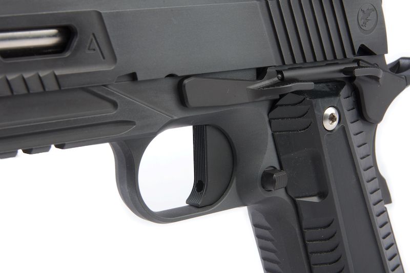 RWA ナイトホーク カスタム エージェント2 グリーンガス エアソフトピストル - セラコート NHC スモーク