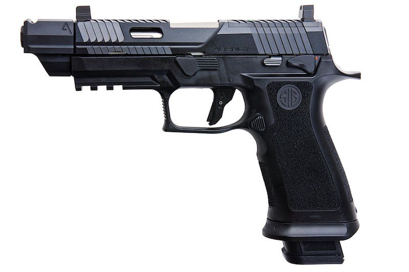 RWC AGENCY ARMS SIG SAUER P320 PEACEKEEPER GBB ガス エアソフト ピストル - ブラック