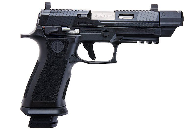 RWC AGENCY ARMS SIG SAUER P320 PEACEKEEPER GBB ガス エアソフト ピストル - ブラック