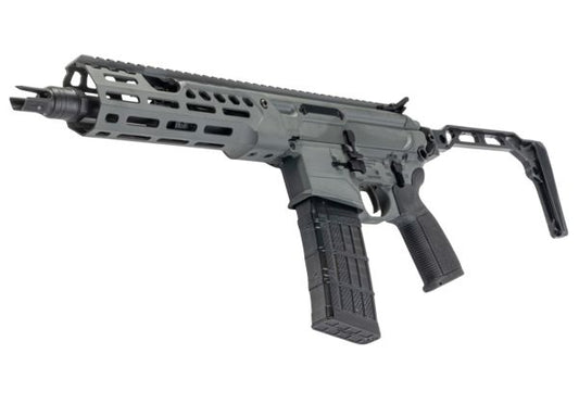 RWC Toxicant SPEAR LT MWS GBBR（9インチ、CNCアルミニウム / アルミ製） - グレー
