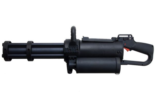 Classic Army M203 エアソフトガスグレネードランチャー（ロングレイルマウントタイプ） - ブラック