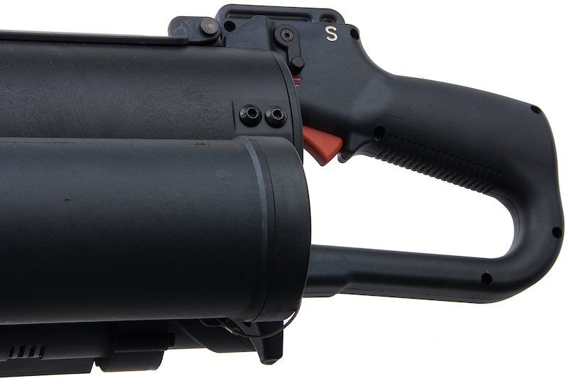 Classic Army M203 エアソフトガスグレネードランチャー（ロングレイルマウントタイプ） - ブラック