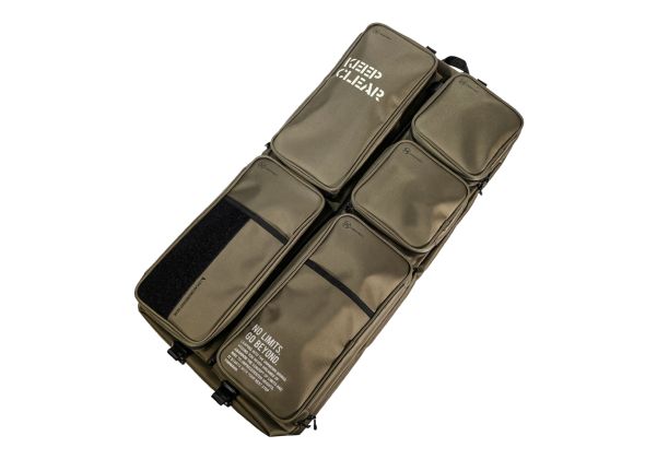 Satelliteコンテナガンケース2.0（寸法：高さ800mm x 幅400mm x 奥行き150mm） - ストーングリーン