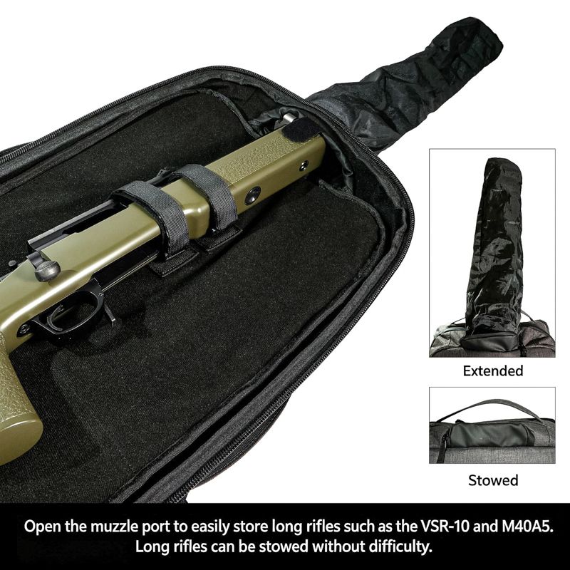 Satelliteアームズ バックパック 75（寸法：約800 x 350 x 320 mm） - ステルスブラック