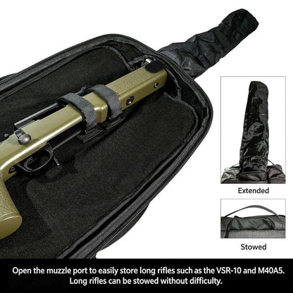 Satelliteアームズ バックパック 75（寸法：約800 x 350 x 320 mm） - ステルスブラック
