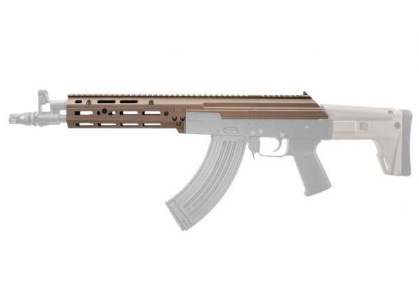 SAG 東京マルイ AKM AKX GBB PTD RU VER MK3 シャーシ - セラコート E-240 カーボングレー (ダイナミックタクティカル製)