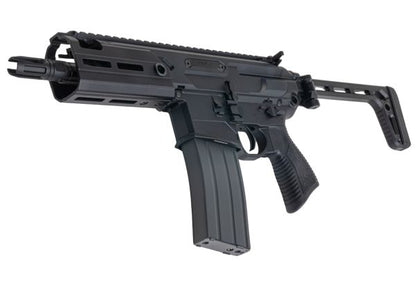 Salvo Precision MWS MCX Rattler .300BLK GBB エアソフトガン - 5.5インチ (G104-2A、マーキングなし) - ブラック