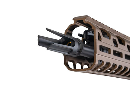 Salvo Precision MWS MCX Virtus 5.56 GBB エアソフトガン - 11.5インチ (G104-2B、マーキングなし) - ダークアース
