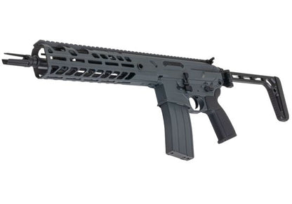 Salvo Precision MWS MCX Virtus 5.56 GBB エアソフトガン - 11.5インチ (G104-2B、マーキングなし) - グレー