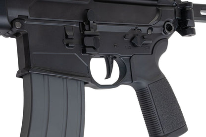 Salvo Precision MWS Spear LT 5.56 GBB エアソフトガン - 11.5インチ (G104-3B、マーキングなし) - ブラック