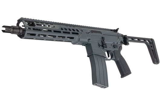 Salvo Precision MWS Spear LT 5.56 GBB エアソフトガン - 11.5インチ (G104-3B、マーキングなし) - グレー