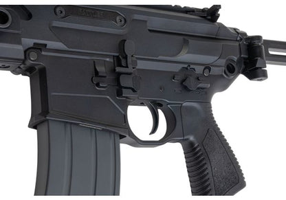 Salvo Precision MWS MCX Rattler .300BLK GBB エアソフトガン - 5.5インチ (マーキングなし) - ブラック (ステンレススチールボルト)
