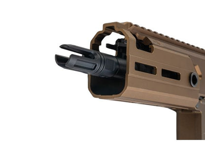 Salvo Precision MWS MCX Rattler .300BLK GBB エアソフトガン - 5.5インチ (マーキングなし) - ちゃいろ (ステンレススチールボルト)
