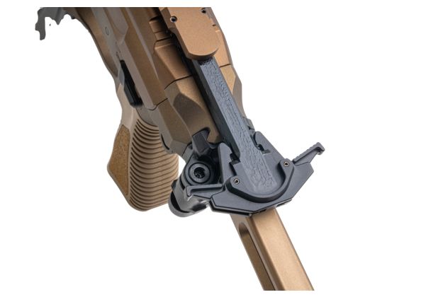 Salvo Precision MWS MCX Rattler .300BLK GBB エアソフトガン - 5.5インチ (マーキングなし) - ちゃいろ (ステンレススチールボルト)
