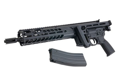 Salvo Precision MWS MCX Virtus 5.56 GBB エアソフトガン - 11.5インチ (マーキングなし) - ブラック (ステンレススチールボルト)
