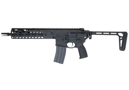 Salvo Precision MWS MCX Virtus 5.56 GBB エアソフトガン - 11.5インチ (マーキングなし) - ブラック (ステンレススチールボルト)
