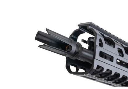 Salvo Precision MWS MCX Virtus 5.56 GBB エアソフトガン - 11.5インチ (マーキングなし) - ブラック (ステンレススチールボルト)
