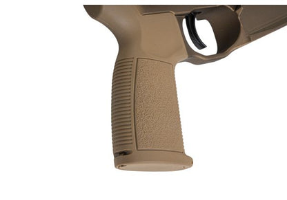 Salvo Precision MWS MCX Virtus 5.56 GBB エアソフトガン - 11.5インチ (マーキングなし) - ちゃいろ (ステンレススチールボルト)
