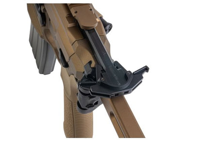 Salvo Precision MWS MCX Virtus 5.56 GBB エアソフトガン - 11.5インチ (マーキングなし) - ちゃいろ (ステンレススチールボルト)
