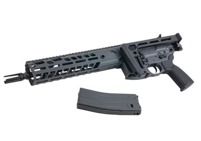 Salvo Precision MWS MCX Virtus 5.56 GBB エアソフトガン - 11.5インチ (マーキングなし) - グレー (ステンレススチールボルト)
